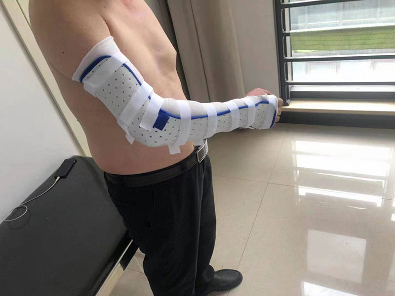 肘关节低温（功能位固定）